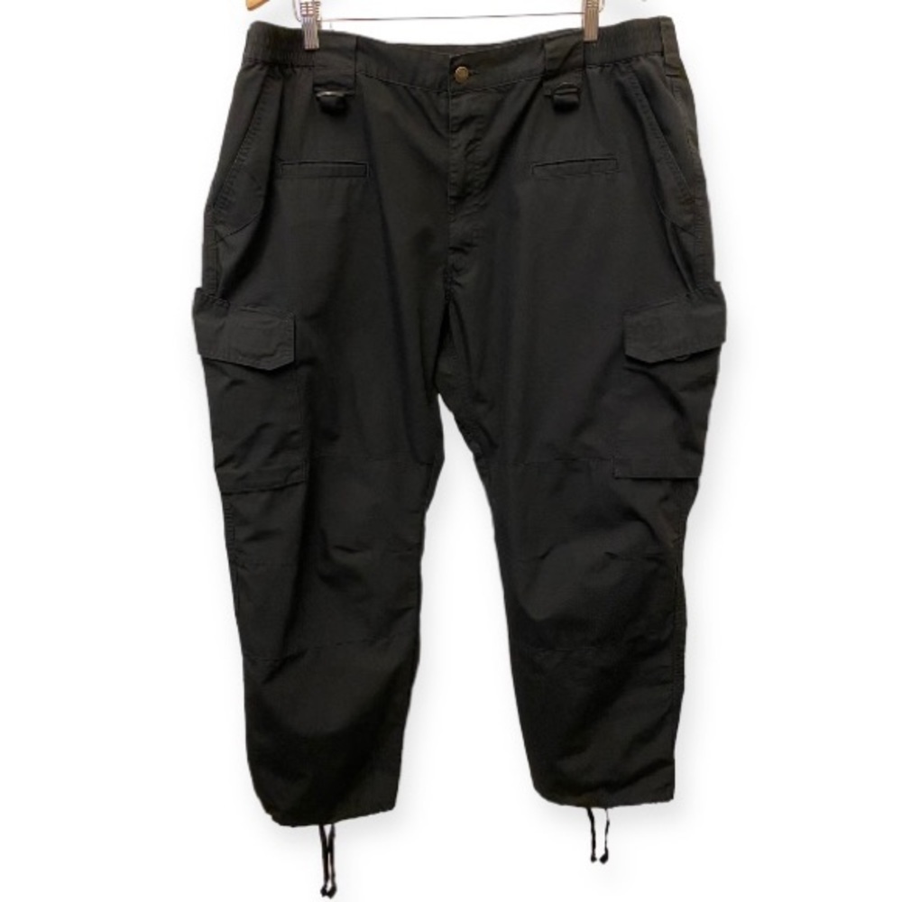 LA Police Gear 44x30 Tag Size Pants Tactical Cargo Black (Actual Measures 40x29)